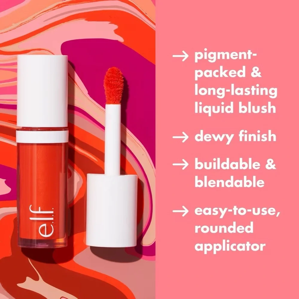 e.l.f. Camo Liquid Blush - Pinky Promise, NEW
